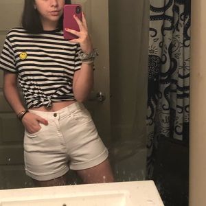 High waisted American apparel shorts